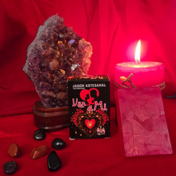 VEN AMI JABON CONSAGRADO PARA EL AMOR/COME TO ME SPIRITUAL SOAP FOR LOVE - Picture 4 of 5